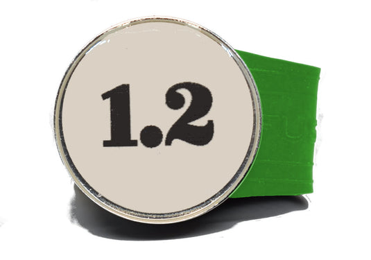 USGA Golf Rule 1.2 Ball Marker (White coin) on a Green InfusenClip™