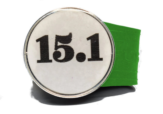 USGA Golf Rule 15.1 Ball Marker (White coin) on a Green InfusenClip™