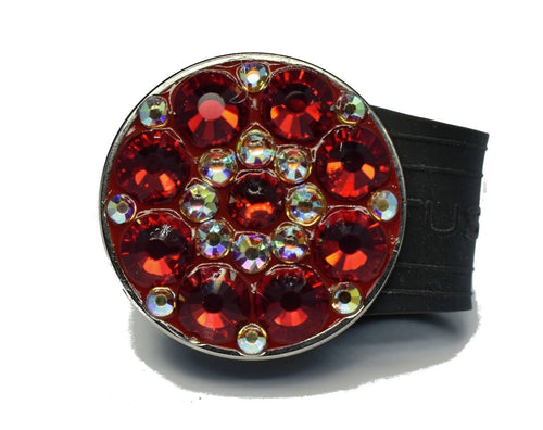 Red Rhinestones - InfusenClip™ by Birdie Everything LLC